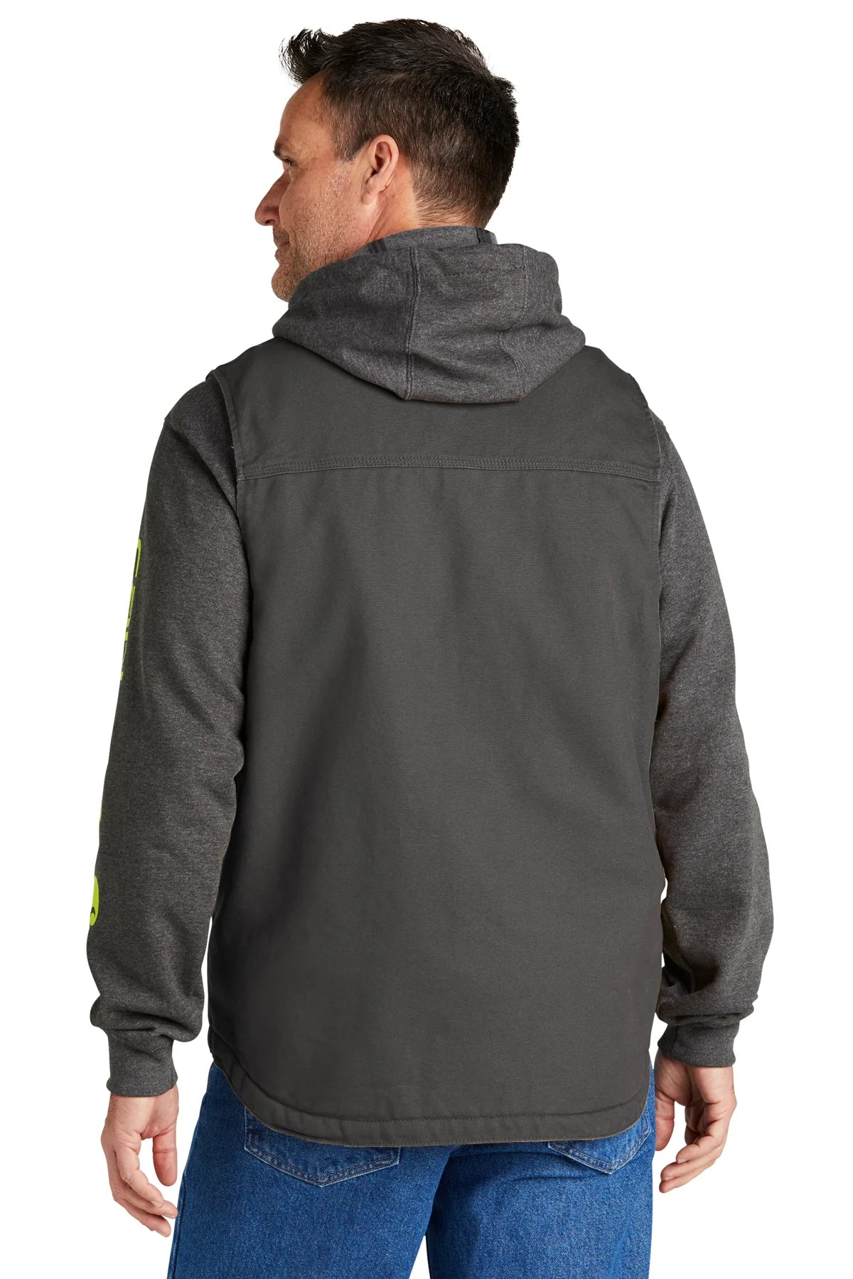 Carhartt Sherpa Lined Customized Vests for Men & Women - Warm Fleece Lined Work Vest for Outdoor Jobs, Hunting & Winter Activities