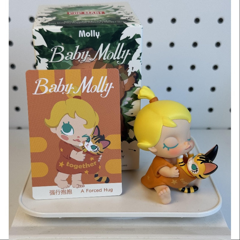 Baby Molly My Huggable Discovery Series Plush Toy - Soft Cuddly Forced Hug Doll for Kids | Perfect for Bedtime Snuggles & Emotional Comfort
