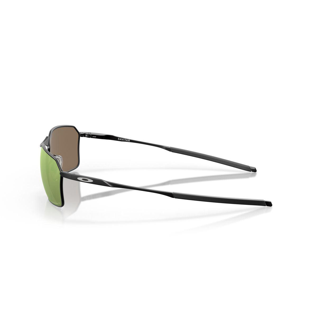 Oakley Savitar Satin Black/Prizm Rose Gold Polarized Sunglasses 0OO6047 604704 - Stylish UV Protection for Driving, Sports & Outdoor Activities