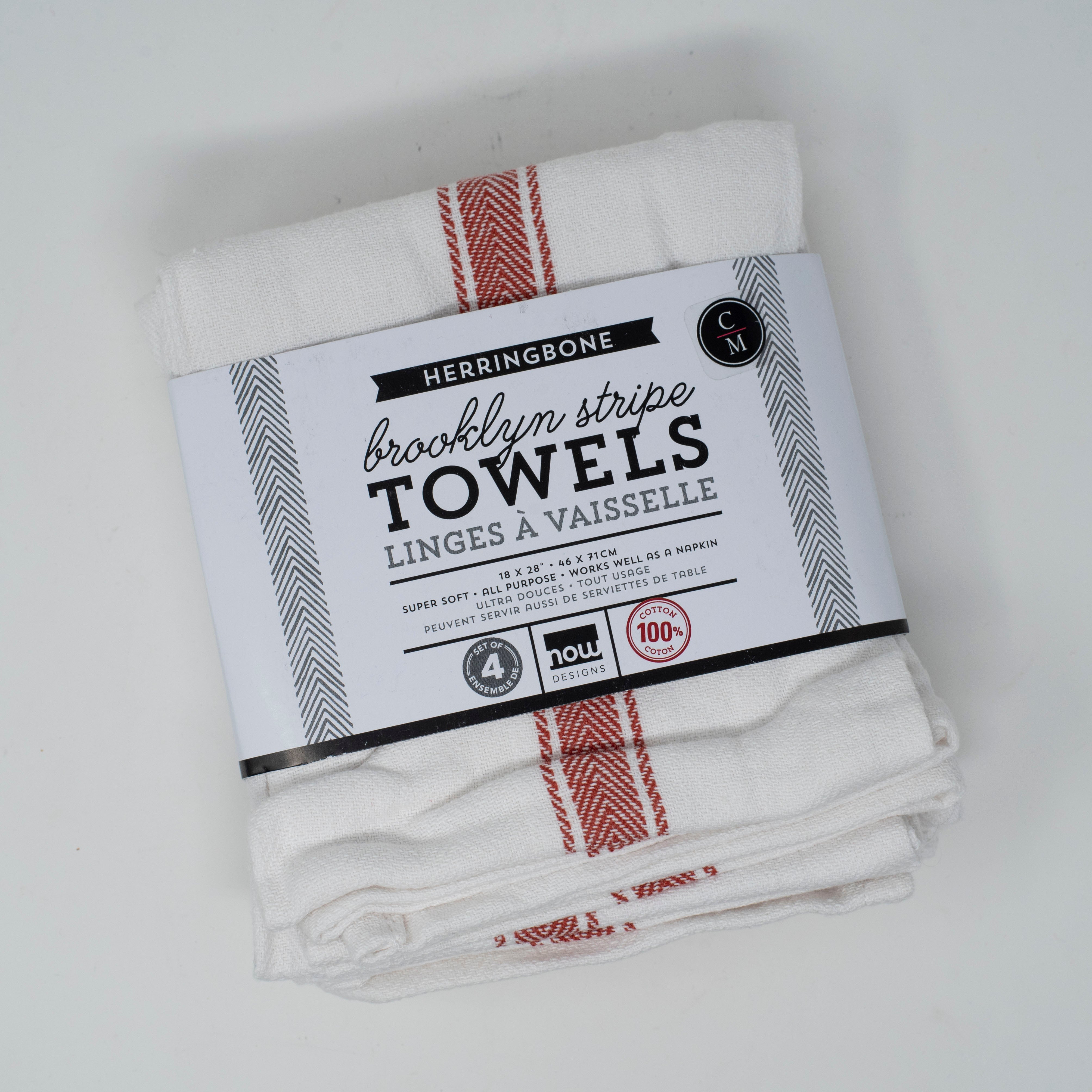 Premium Brooklyn Stripe Cotton Bath Towel Set - Soft, Absorbent & Quick-Drying - Perfect for Beach, Pool, Spa & Bathroom Decor (2-Pack)