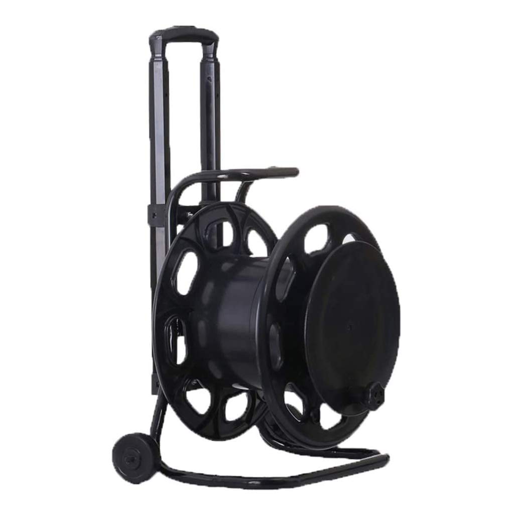 Portable Metal Garden Hose Reel - Retractable Water Hose Winder for Lawn, Patio Cleaning & Car Wash | Durable Outdoor Watering Solution for Yard, Home & Vehicle Care
