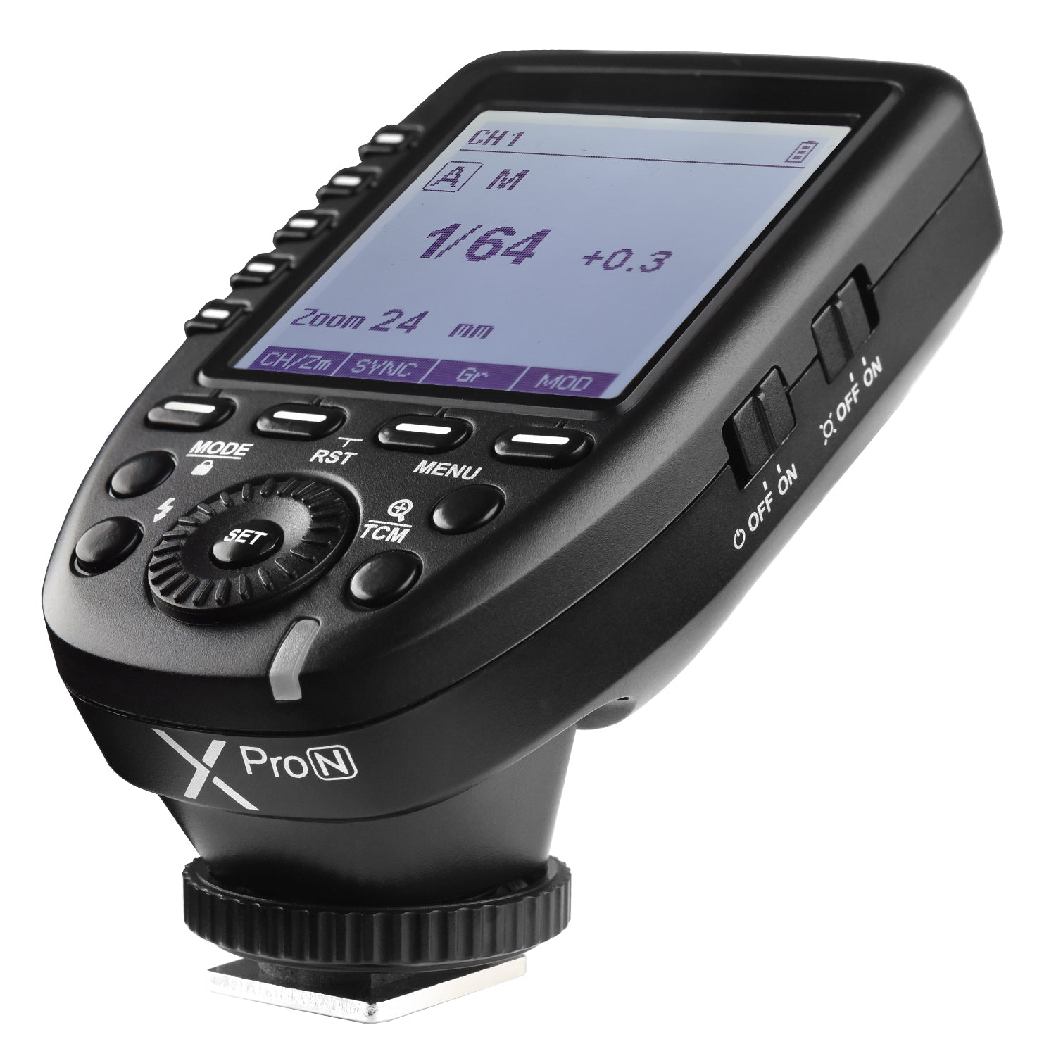 XPro (First Gen.) 2.4GHz Wireless Flash Trigger for Canon Nikon Sony - TTL & High Speed Sync Compatible - Perfect for Studio Photography & Outdoor Shooting