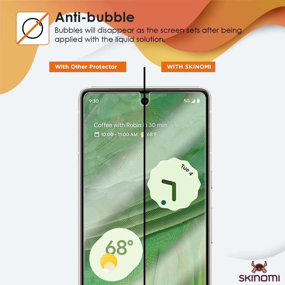 Google Pixel 7 Screen Protector (2-Pack) - Anti-Bubble HD Film for Daily Protection