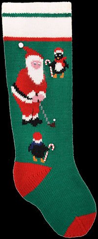 Googleheims Christmas Stocking Knitting Kit - DIY Holiday Stocking Craft Set for Adults & Beginners - Perfect for Christmas Decorations, Gift Making & Cozy Winter Crafting