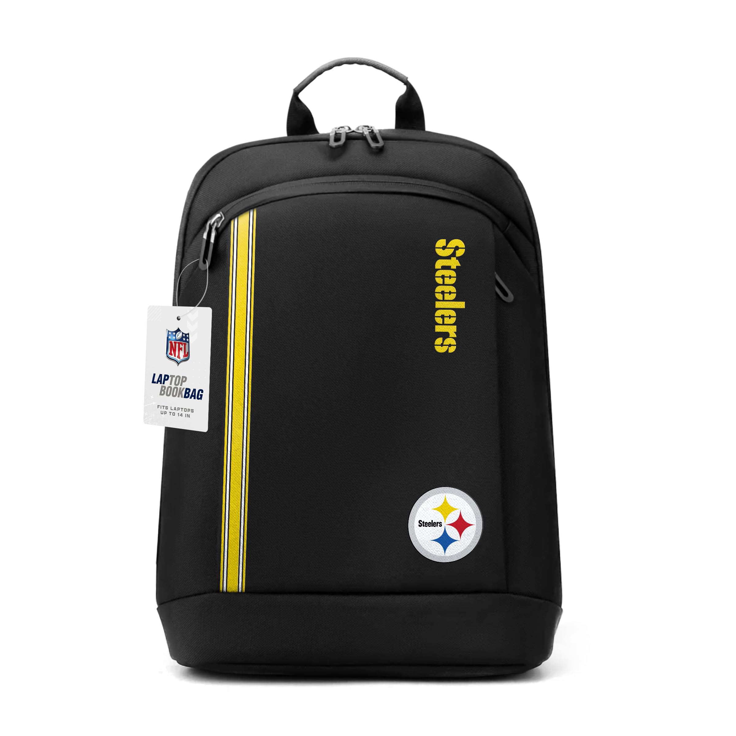 SOAR 14 Inch Laptop Bag - Waterproof & Shockproof Business Backpack with USB Charging Port, Perfect for Work, Travel & College (Multiple Team Colors Available)