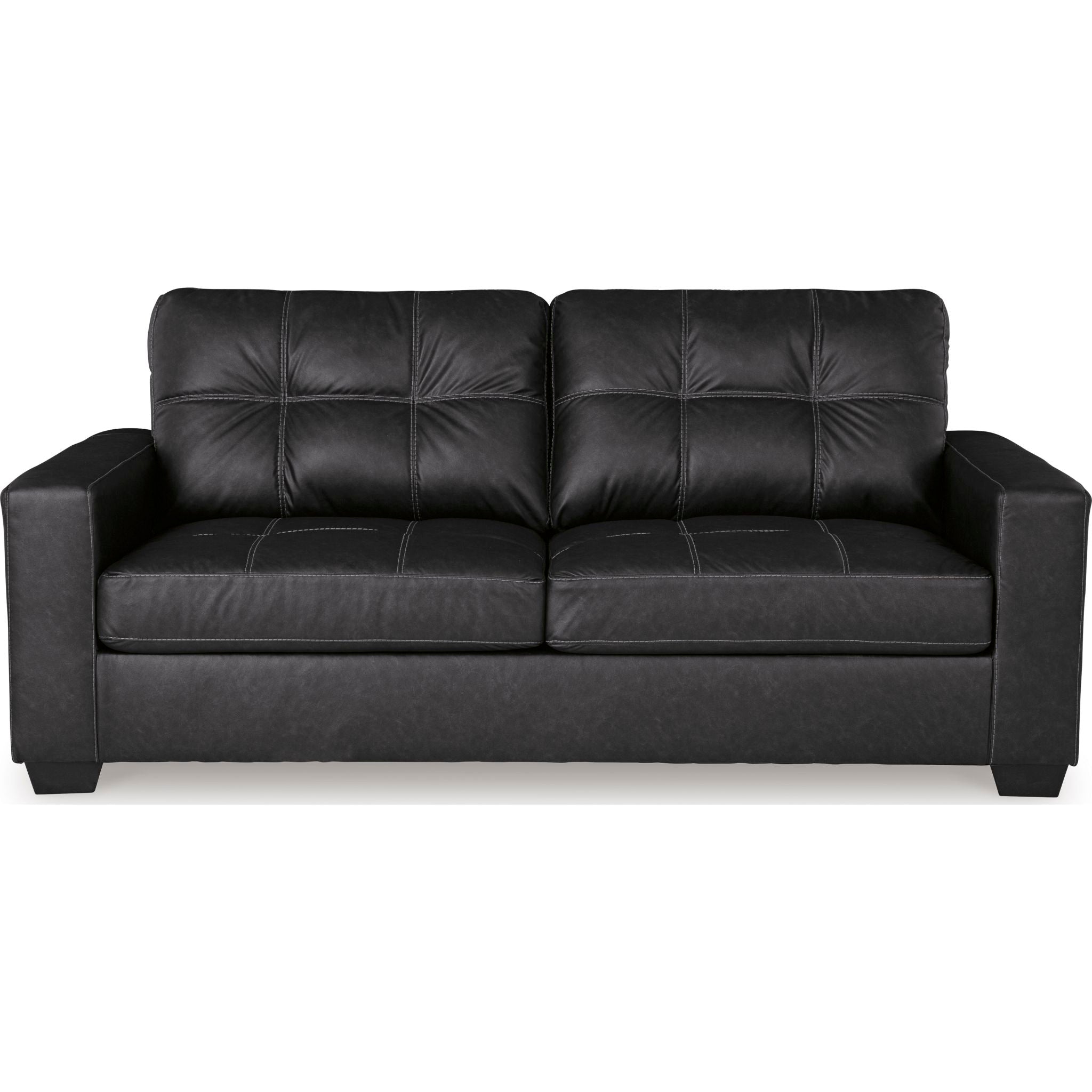 Barlin Mills Sofa - Modern Comfortable Couch for Living Room, Lounge & Office - Soft Fabric Upholstered Sectional with Sturdy Frame - Perfect for Relaxing, Entertaining & Small Spaces