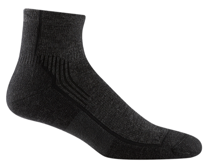 Darn Tough Men's Hiker Midweight Quarter Socks - Moisture-Wicking Hiking Socks for Outdoor Adventures & Daily Wear