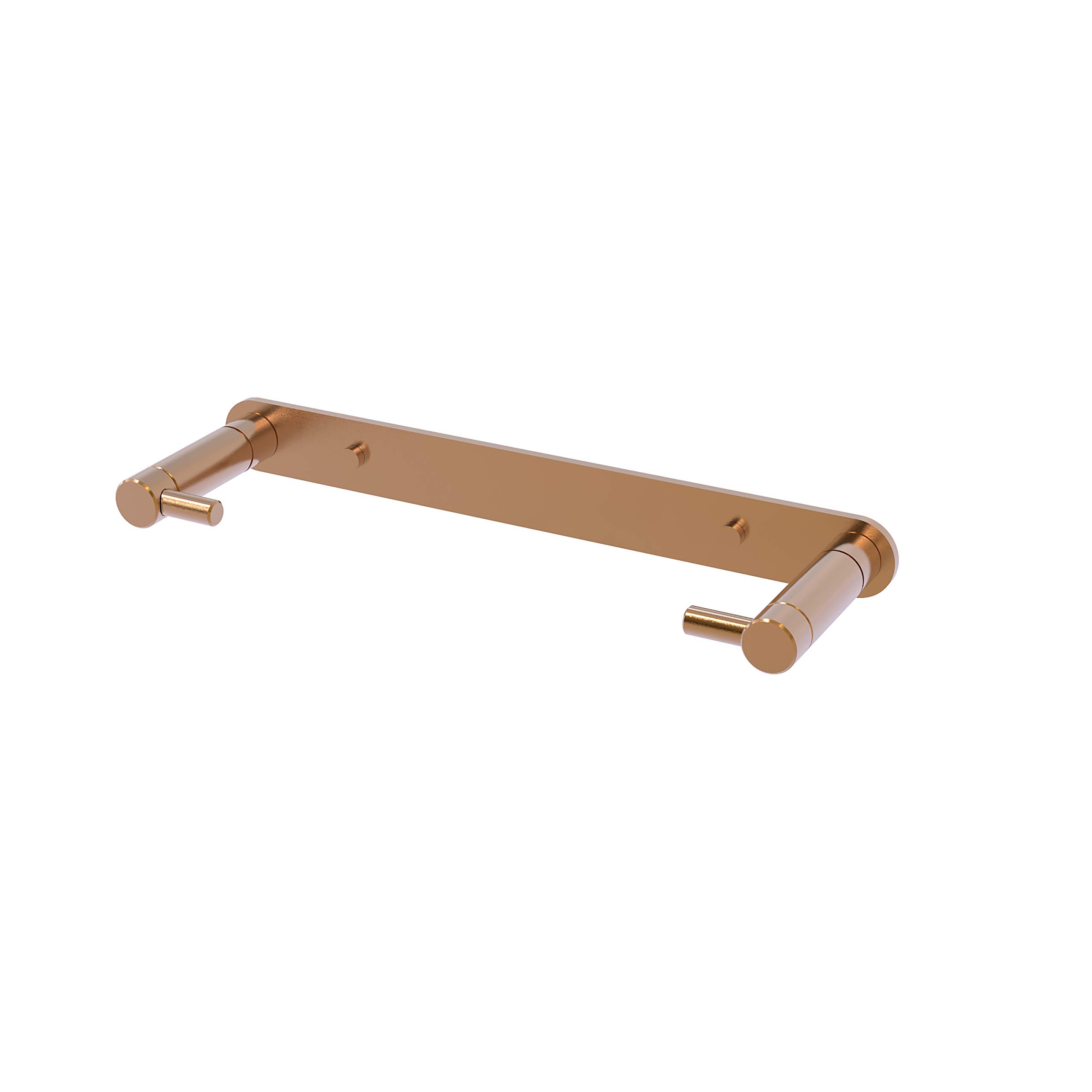 Allied Brass Fresno Collection Wall Mounted Rollerless Paper Towel Holder - Brushed Bronze | Durable Kitchen & Bathroom Organizer for Paper Towels