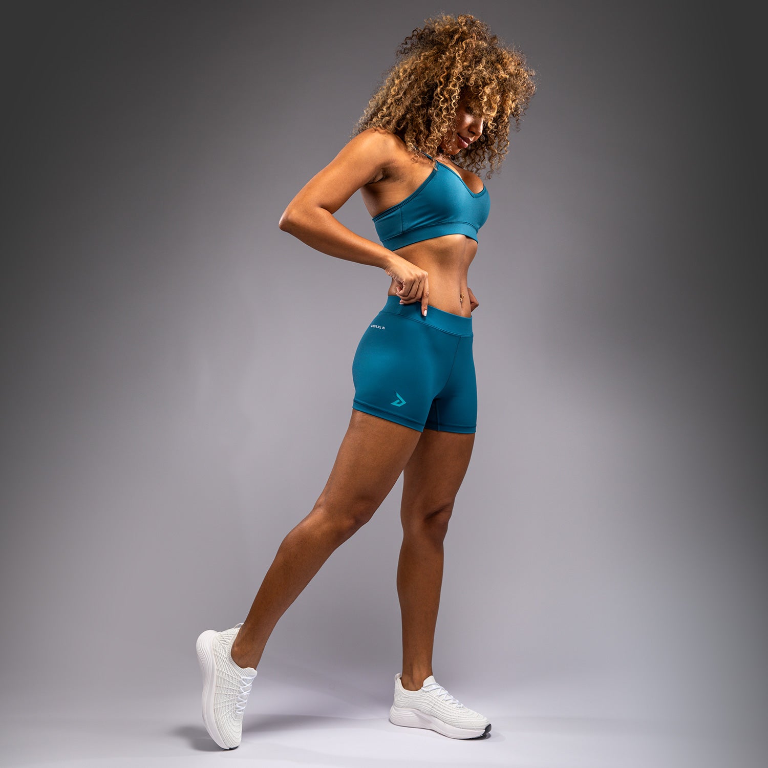 Venum x Demi Women's Vale Tudo MMA Shorts - Azur Blue - Perfect for Training, MMA & BJJ Workouts