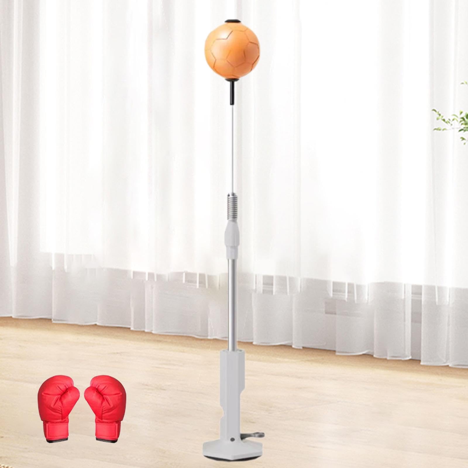 Tachiuwa Boxing Reflex Ball - Speed & Agility Training Punching Ball for MMA, Boxing & Fitness | Portable Reaction Ball with Stand for Home & Gym Workouts | Improve Hand-Eye Coordination & Reflexes