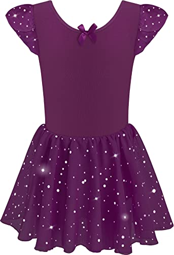 Skirted-short-dark-purple
