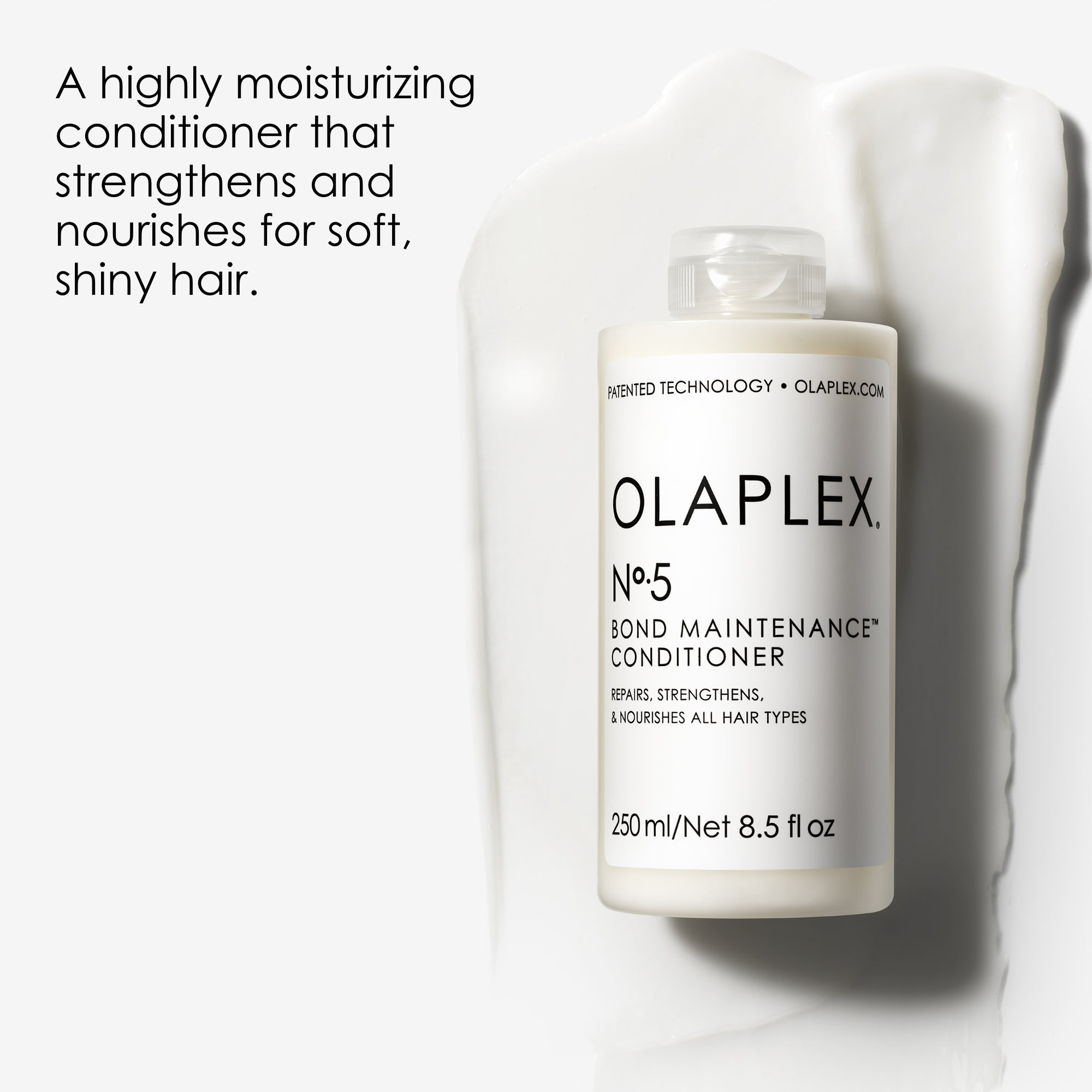 Olaplex No.5 Bond Maintenance Conditioner - Repair & Strengthen Damaged Hair - Sulfate-Free Hair Treatment for Color-Treated & Bleached Hair - Salon Quality Hair Care for Daily Use at Home