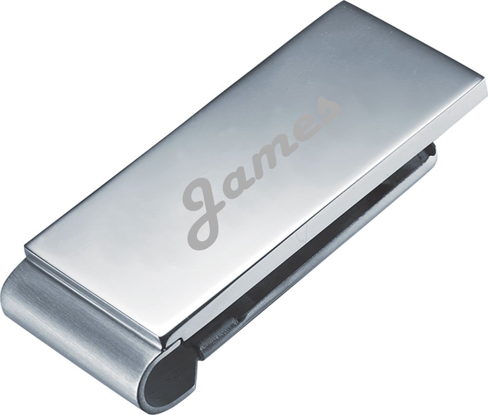Visol Personalized Engravable Stainless Steel Money Clip - Premium Gift for Men, Wedding, Anniversary & Graduation - Perfect for Cash, Credit Cards & ID Organization