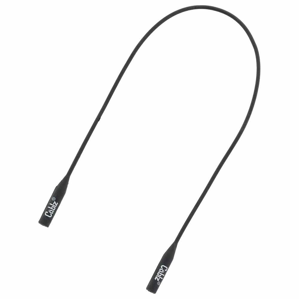 Cablz Silicone Eyewear Retainer 16 Inch Black - Secure Sports Glasses Straps for Running, Cycling & Outdoor Activities
