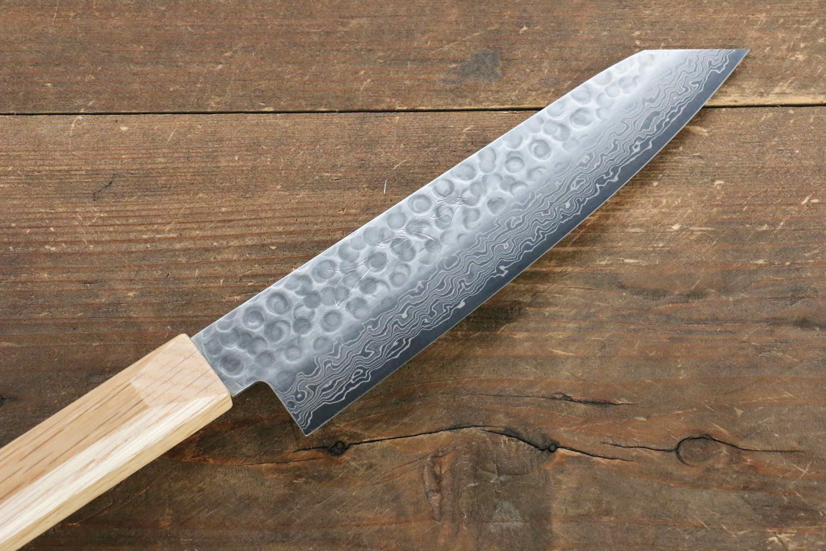 Jikko VG10 17-Layer Japanese Gyuto Chef Knife 170mm with Oak Handle - Perfect for Sushi, Sashimi & Precision Cutting