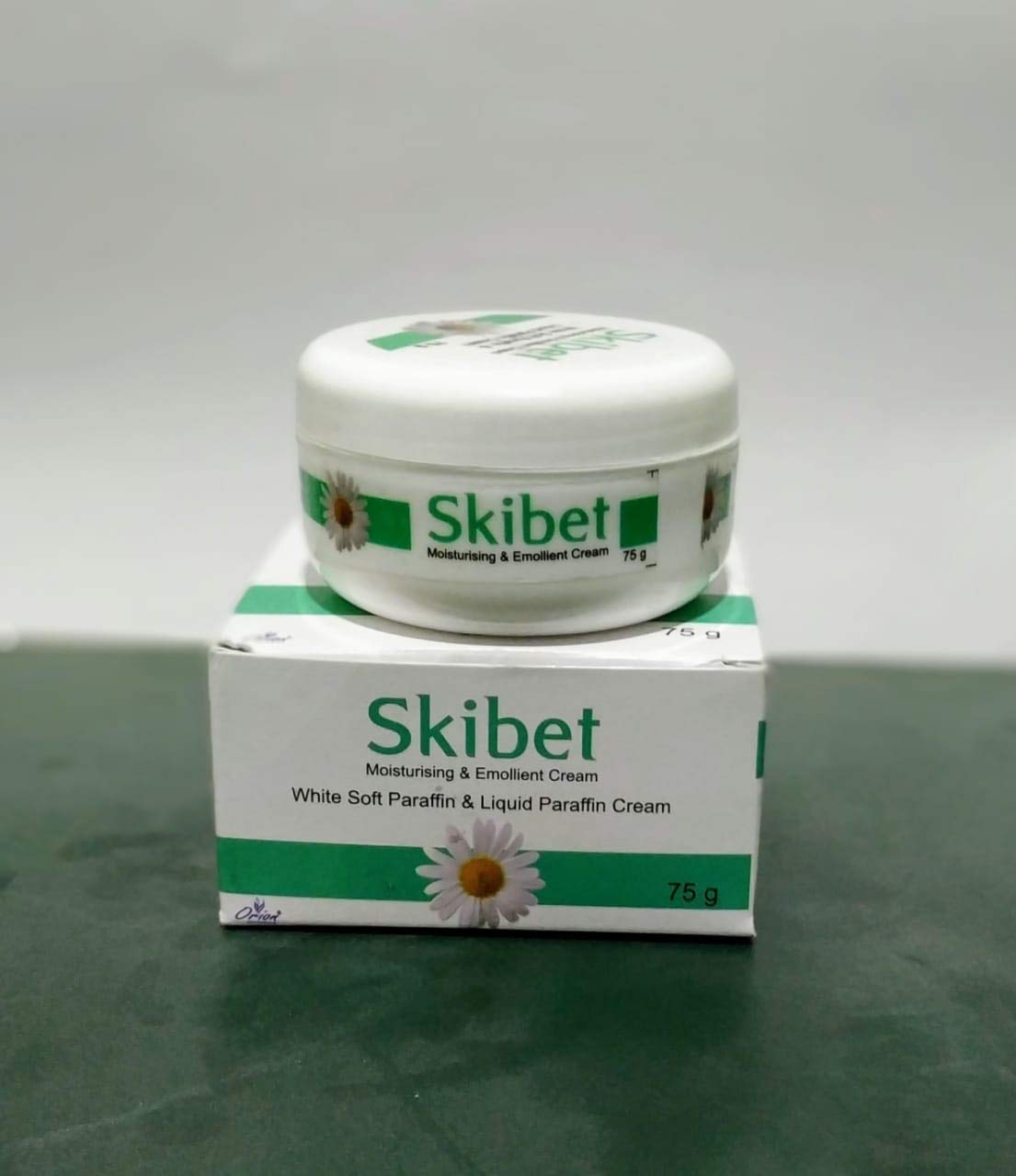 ORION LIFESCIENCE SKIBET Moisturizing & Emollient Face Cream | Hydrating Moisturizer for Dry Skin | Restores Skin Microbiome | Pack of 1 | Perfect for Daily Skincare Routine & Nighttime Hydration