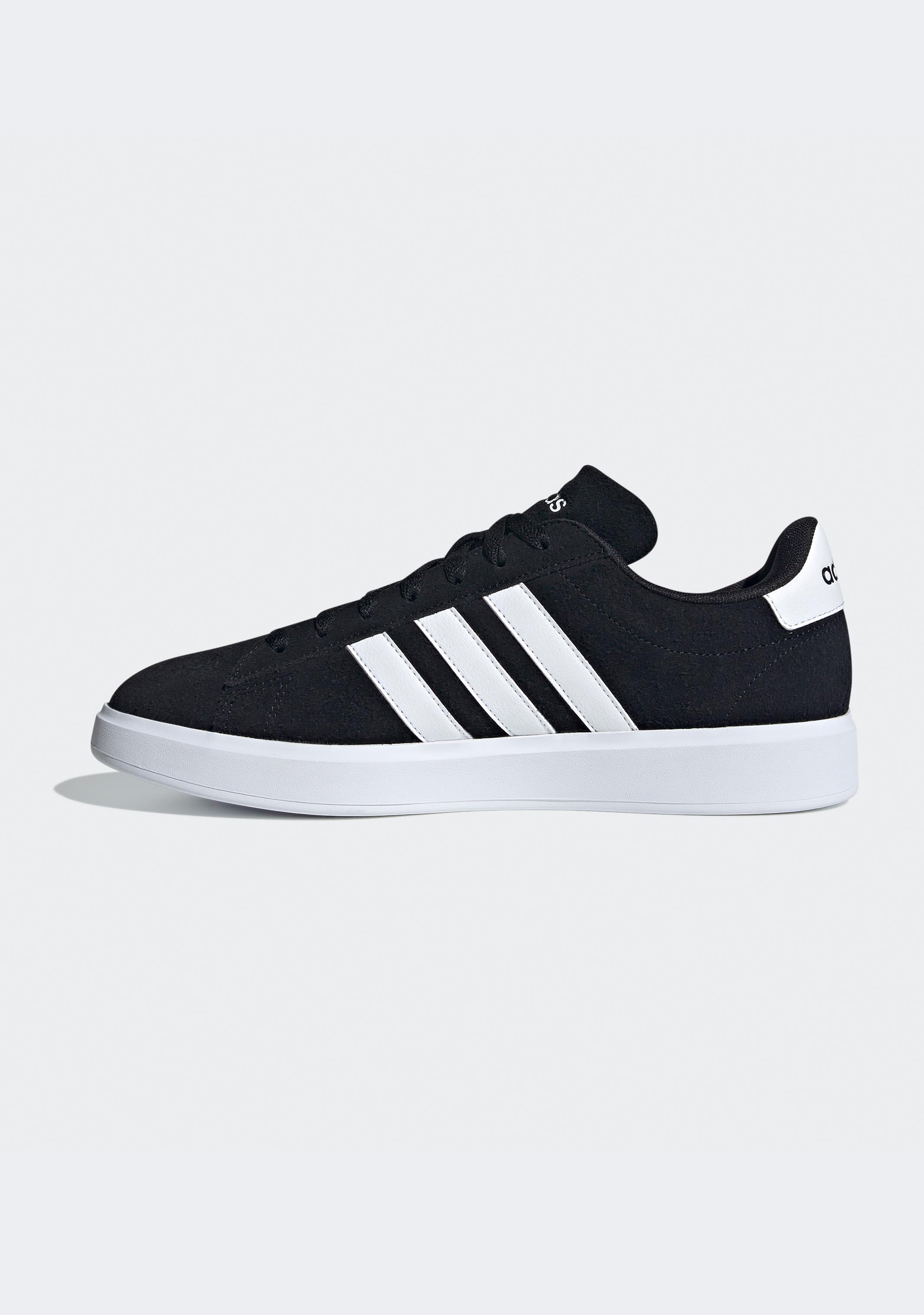 Adidas Men's Grand Court 2.0 Sneakers - Classic White Tennis Shoes for Men | Comfortable Casual & Athletic Wear for Gym, Running, and Everyday Use