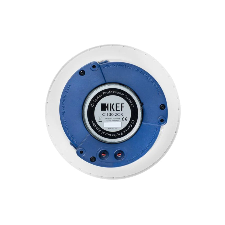 KEF Ci130.2CR 5.25-Inch In-Ceiling Speaker - High Performance Home Audio System for Living Room, Bedroom & Home Theater Installation