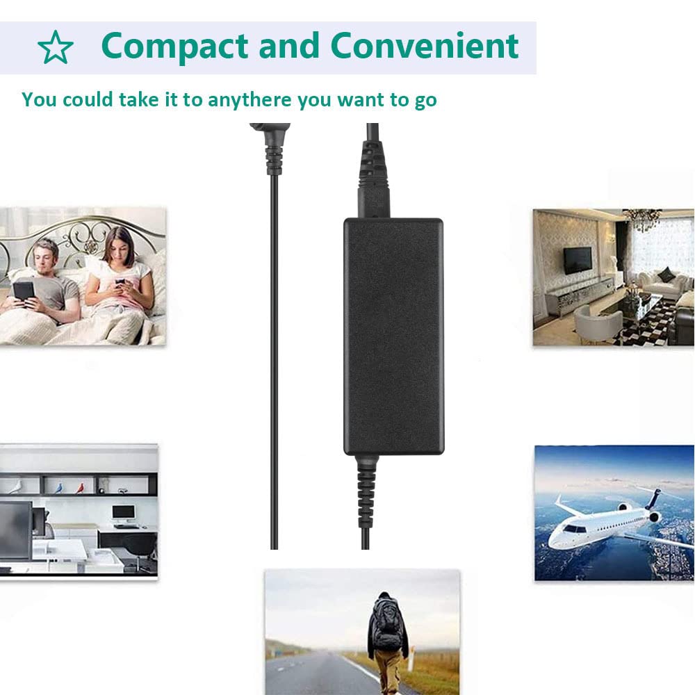 Original AC Adapter Replacement for HP 2710 2710xi 7210 7310 7313 0957-2145 Printer - Power Supply Cord for Home & Office Printing