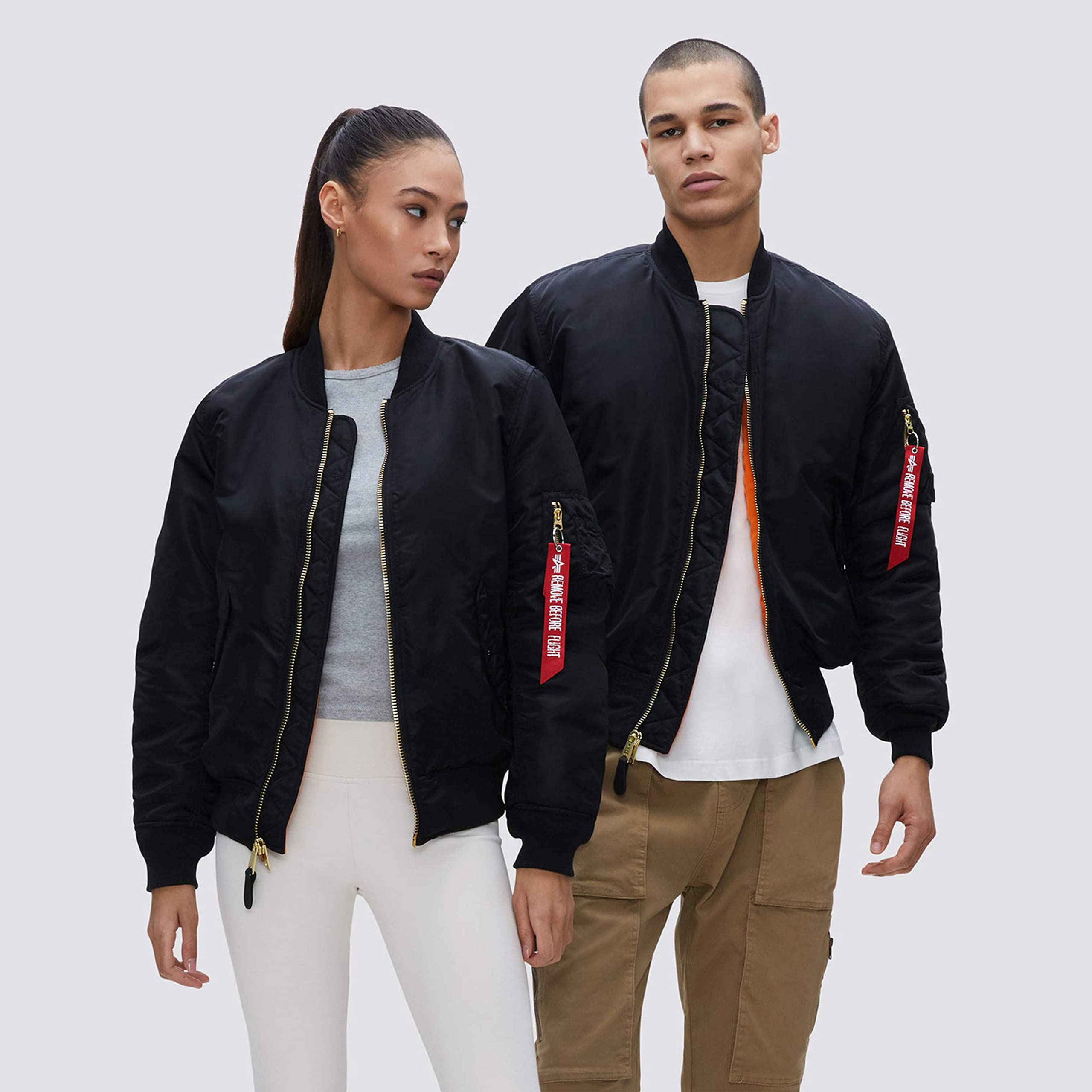 Alpha Industries MA-1 Bomber Flight Jacket - Men's Military Aviator Jacket with Water-Resistant Nylon - Perfect for Pilots, Outdoor Adventures & Streetwear Fashion