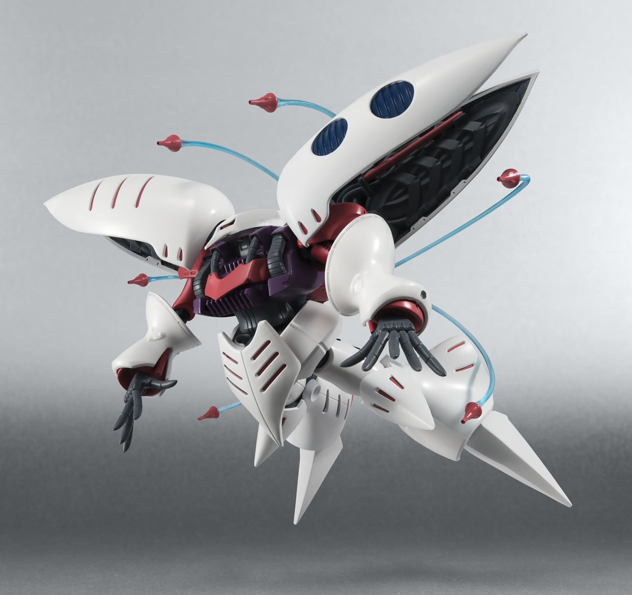 Bandai Robot Spirits Qubeley Mobile Suit Zeta Gundam Action Figure - TAMASHII NATIONS Collectible Model for Display & Gundam Fans | Perfect for Anime Collections & Diorama Scenes