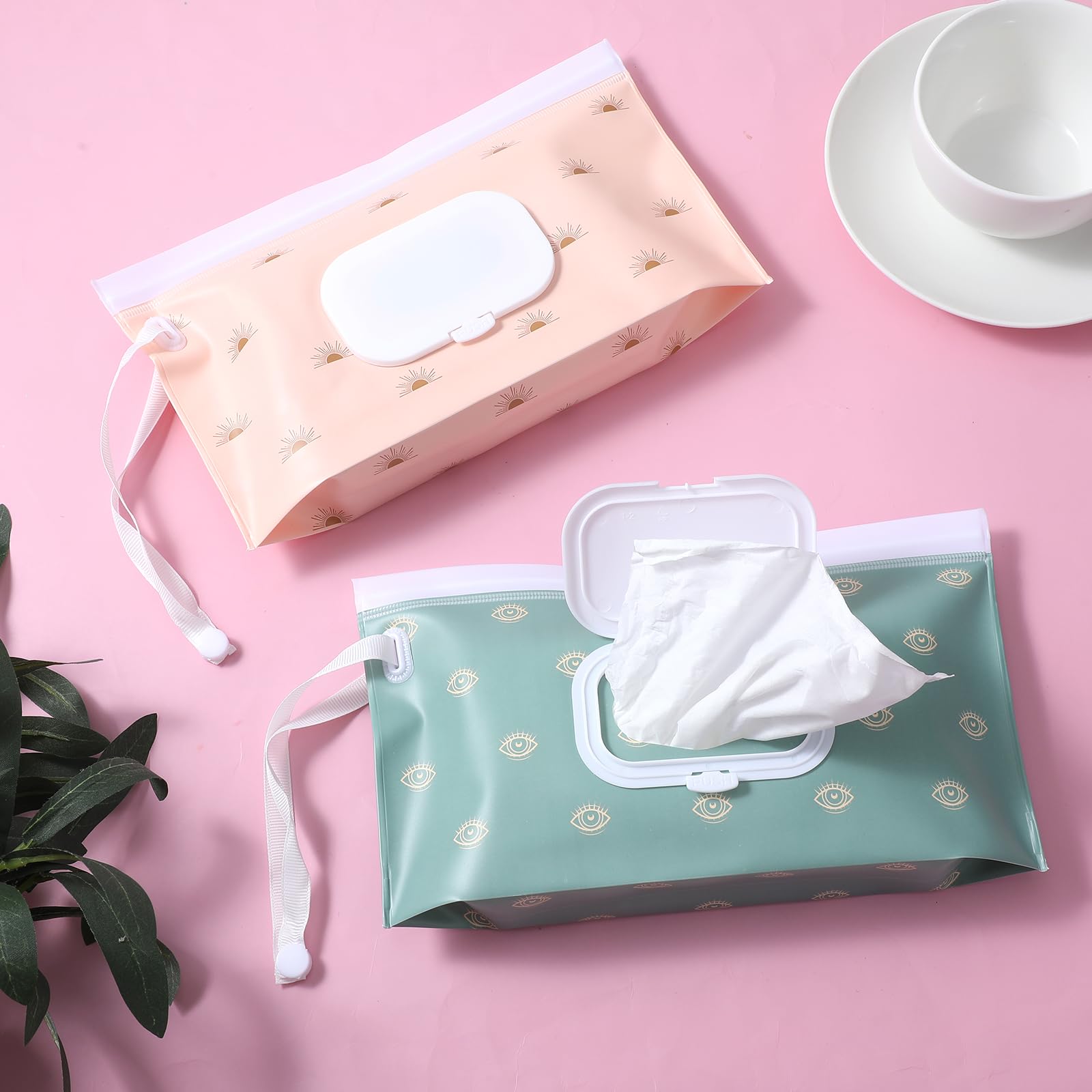2 Pack Extra Large Wet Wipe Dispenser Bags (10