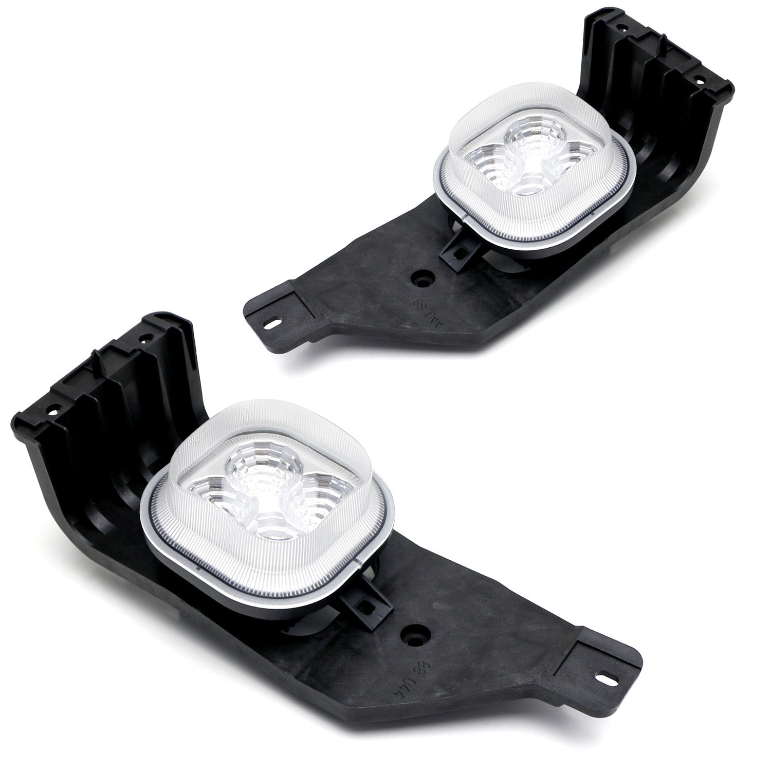 40W LED Fog Light Kit for 05-07 Ford F250 F350 F450 - 2x2 Full Set with Brackets & Wiring - Upgrade Off-Road Visibility for Night Driving & Foggy Conditions