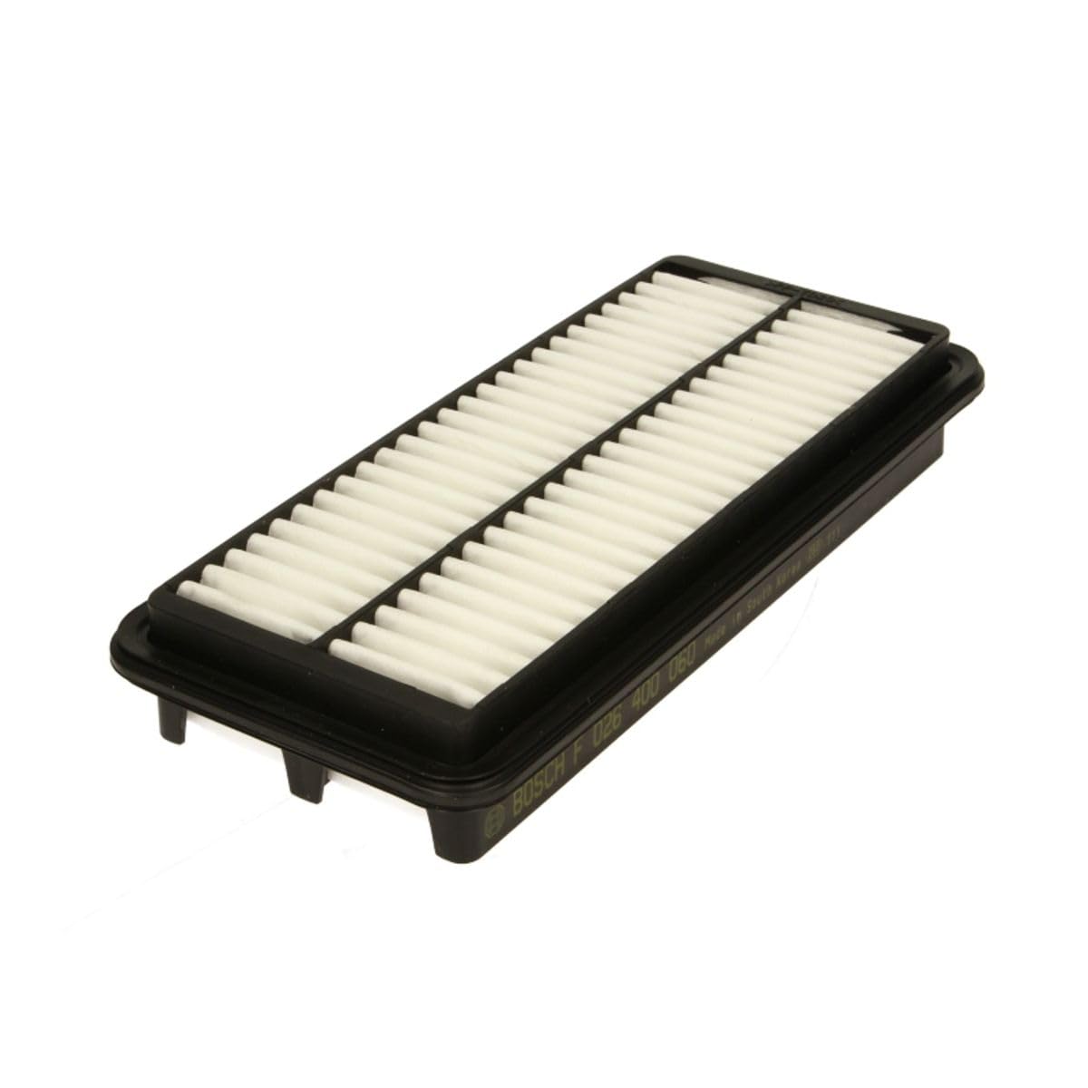 Bosch S0060 Premium Car Air Filter - High Performance Engine Air Filter Replacement for Cleaner Airflow & Better Fuel Efficiency - Ideal for Sedans, SUVs & Trucks