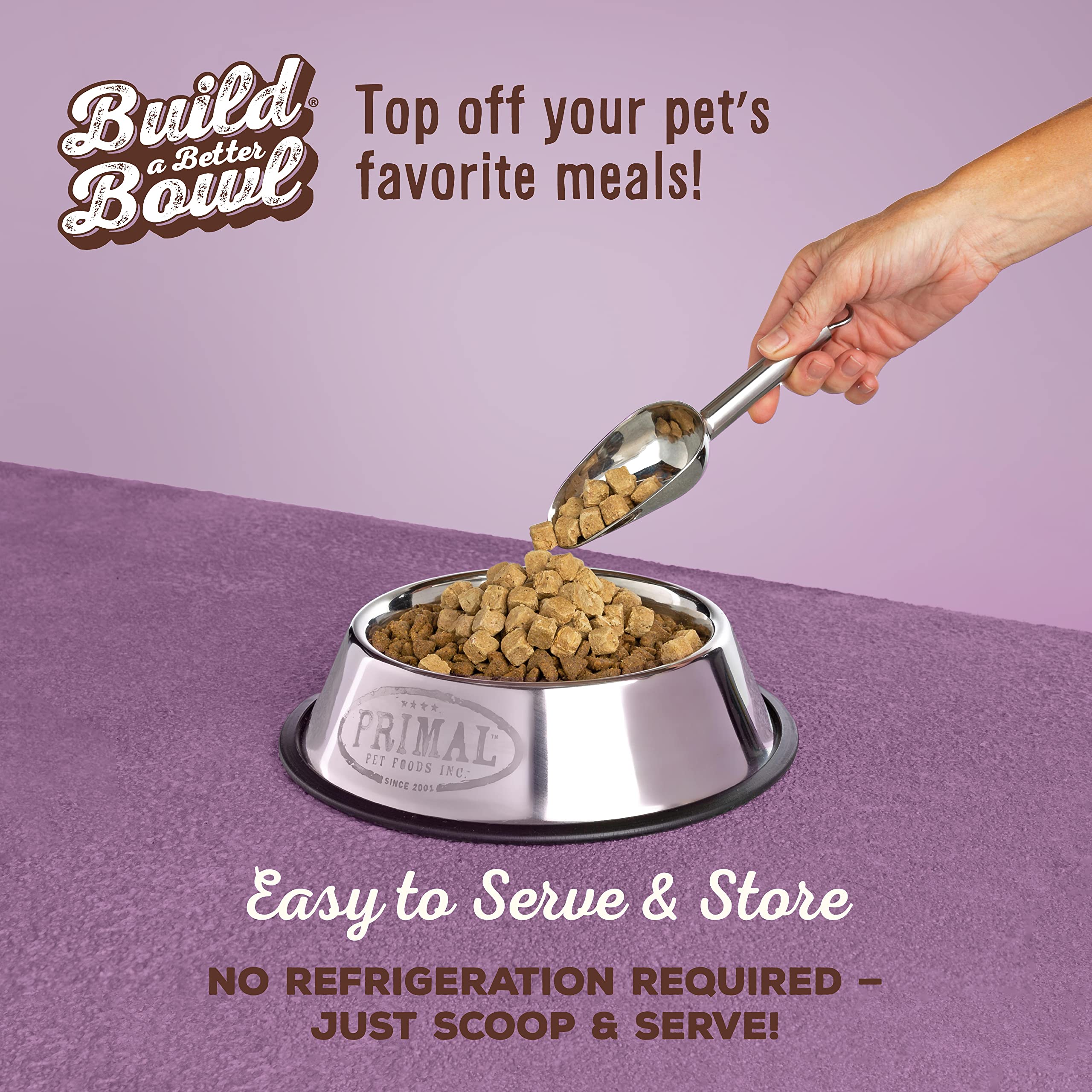 **Primal Freeze-Dried Turkey Dog & Cat Food Toppers - Grain-Free, Probiotic-Enriched Meal Mixers & Training Treats (3.5 oz) - Perfect for Picky Eaters & Digestive Health**    *(Use Cases: Ideal for enhancing kibble, rewarding pets during training, or supporting sensitive stomachs.)*