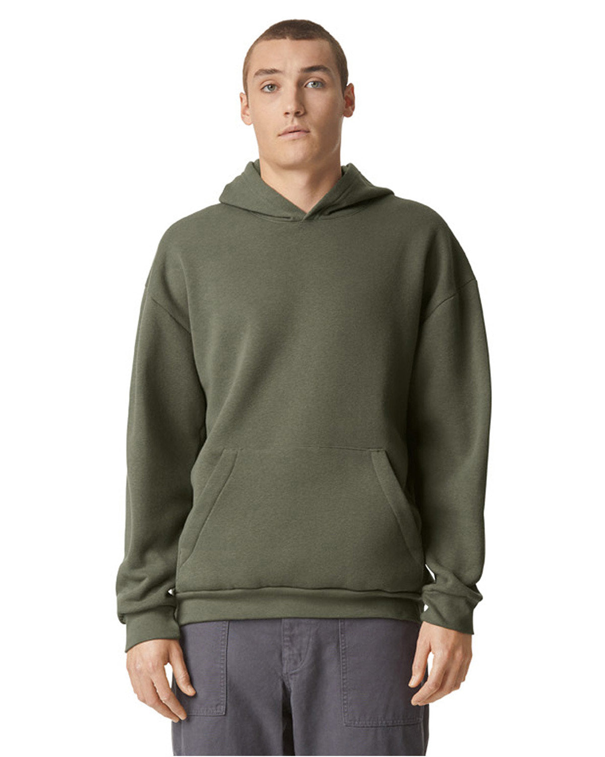 American Apparel RF498 Unisex ReFlex Fleece Pullover Hooded Sweatshirt - Cozy & Warm Winter Wear for Men and Women | Perfect for Outdoor Activities, Casual Wear & Gym