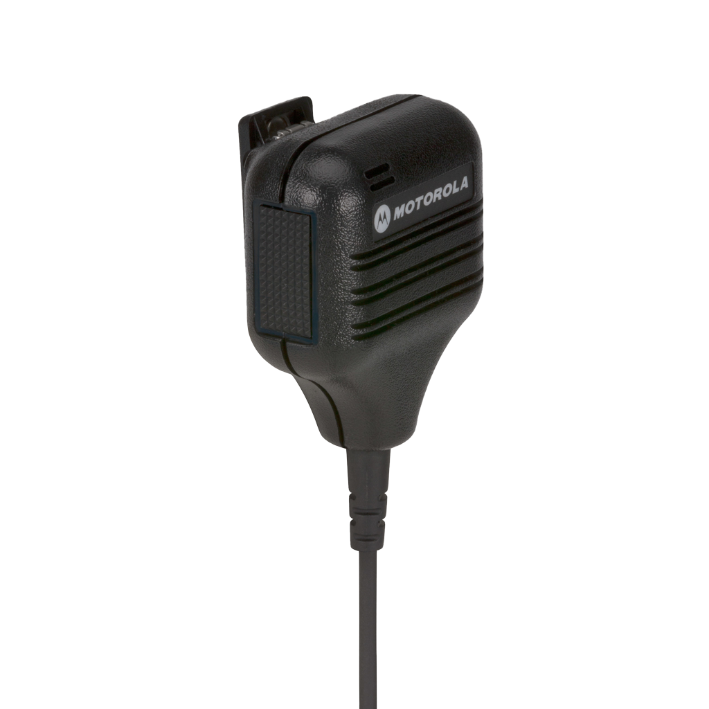 Motorola HKLN4606 Two-Way Radio Speaker Microphone - Durable & Clear Communication for Construction, Security & Outdoor Adventures