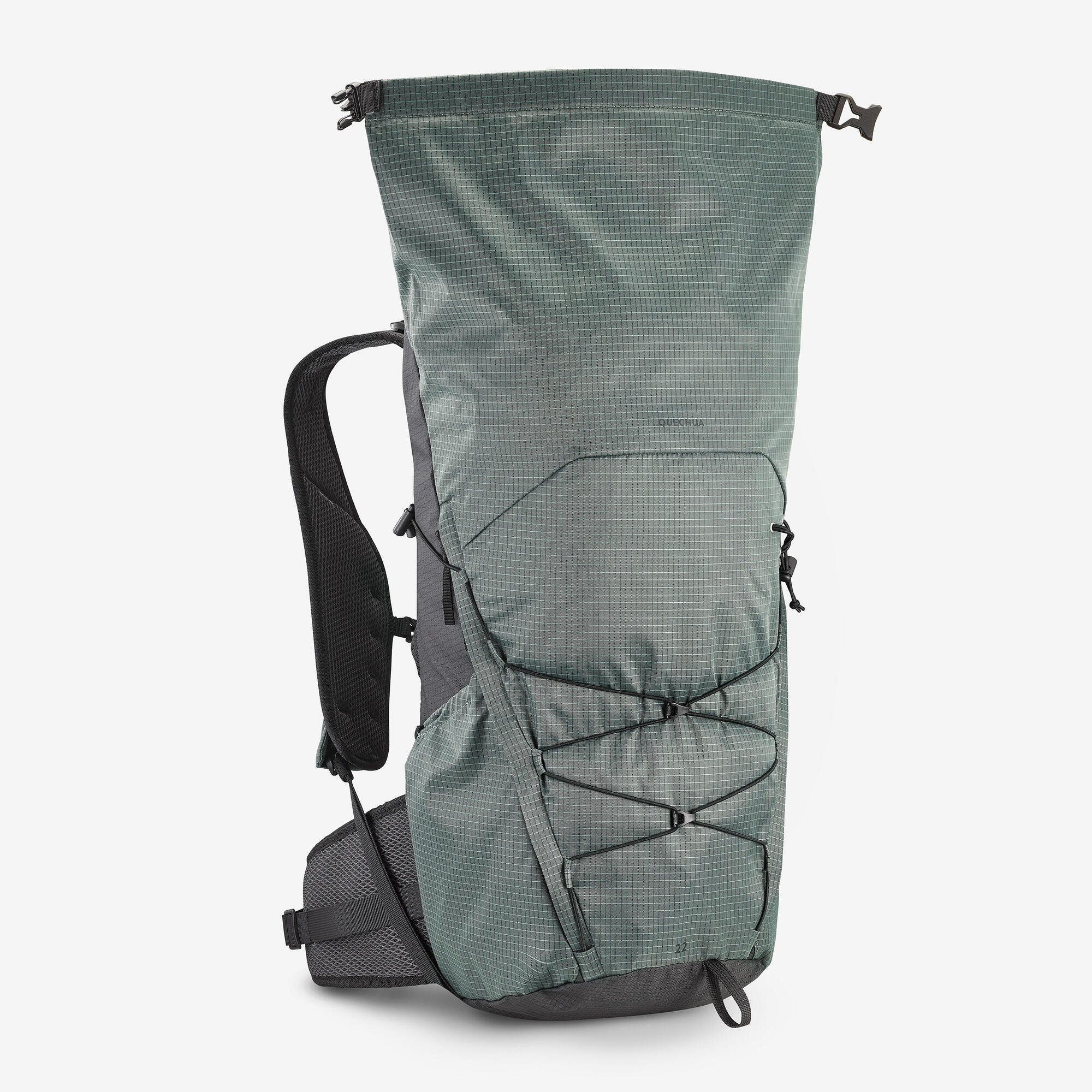 Quechua MH500 22L Lightweight Hiking Backpack - Waterproof Daypack for Outdoor Adventures, Camping & Travel | Perfect for Hiking, Trekking & Daily Commute