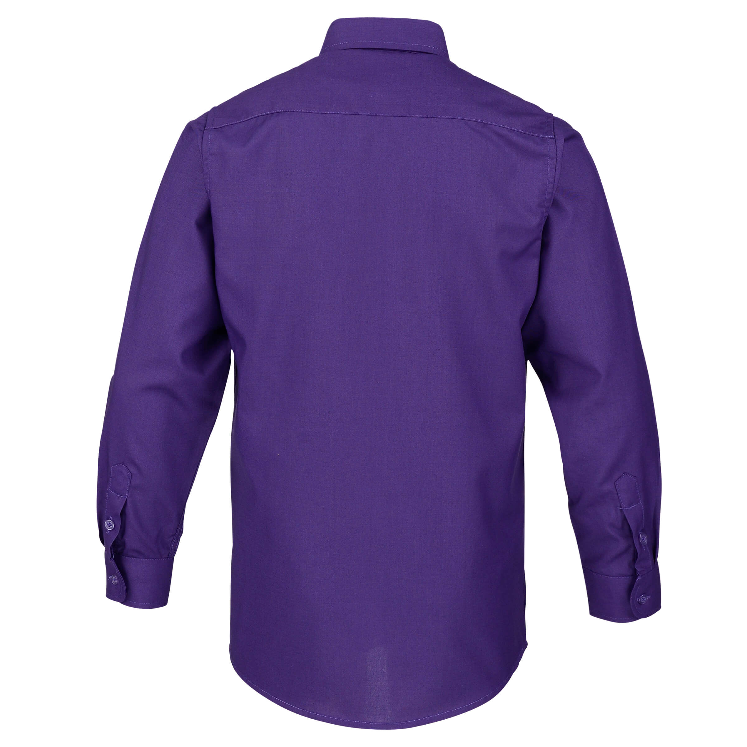 Boys Dark Purple Formal Shirt for School, Weddings & Special Occasions | Premium Cotton Dress Shirt for Kids