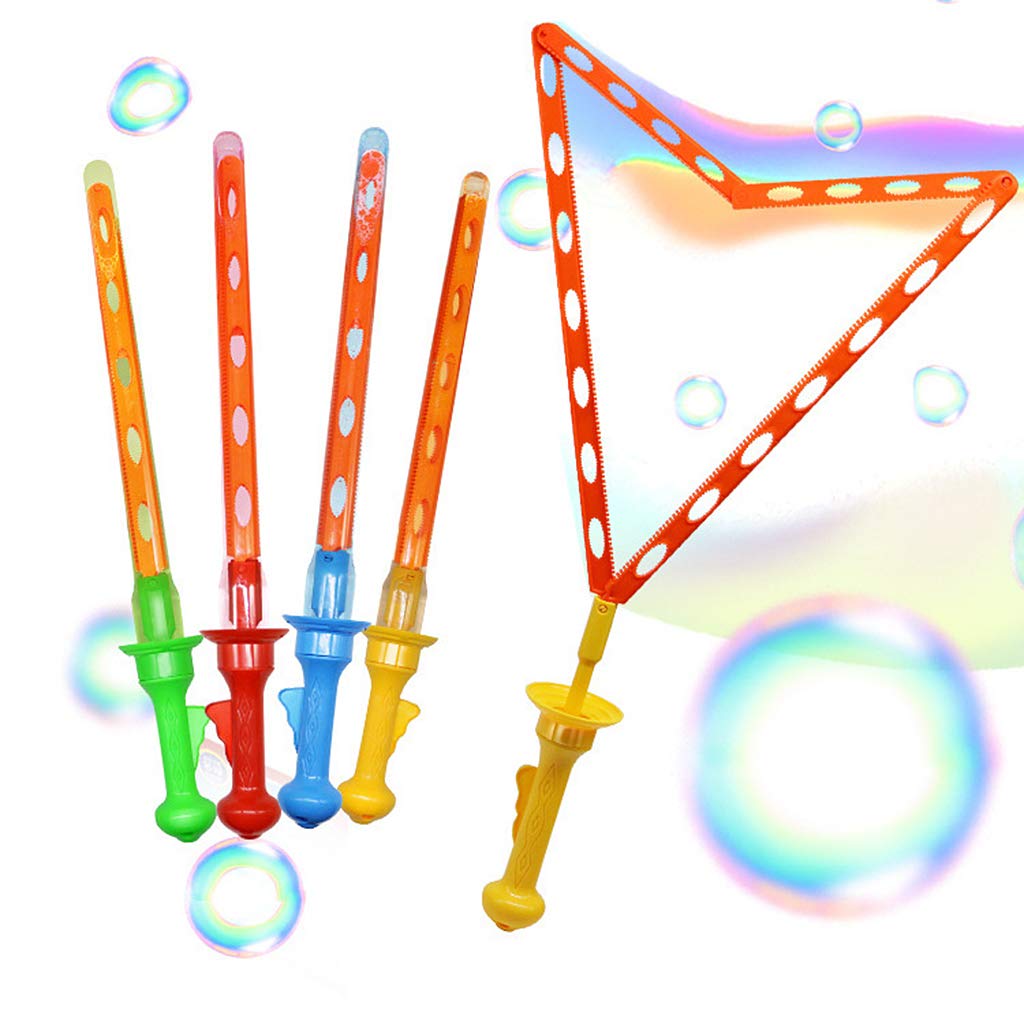 46CM Large Bubble Sword - Kids Bubble Blowing Toy with Western Design for Outdoor Play, Birthday Parties & Summer Fun