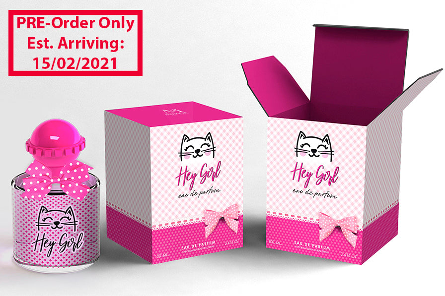 Hey Girl Eau de Parfum for Women - 100ml Floral Fruity Perfume | Long Lasting Fragrance for Date Night, Office & Special Occasions