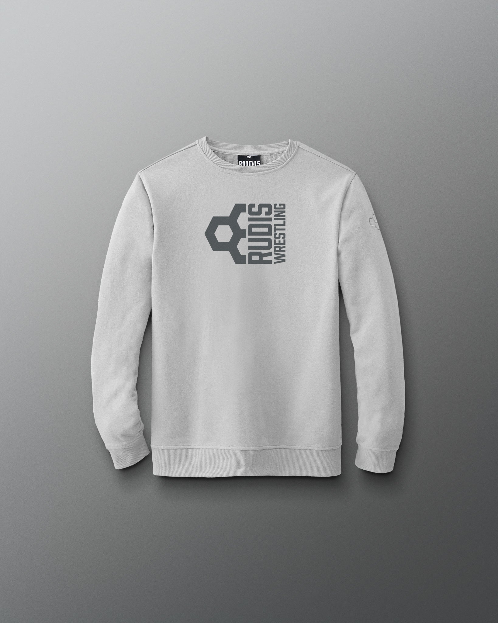 RUDIS Split Qudhex Youth Crewneck Wrestling Shirt - Breathable & Lightweight Training Top for Kids - Perfect for Wrestling Practice, Gym Workouts & Sports Activities