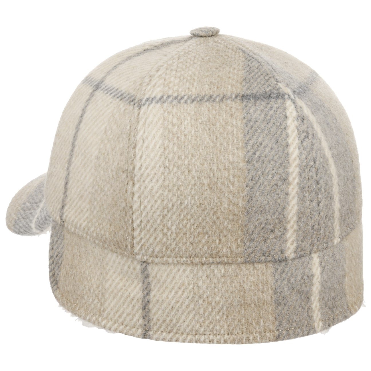 Stylish Mayser Taja Check Cap with Ear Flaps - Winter Warm Hat for Men & Women - Perfect for Skiing, Snowboarding & Outdoor Activities