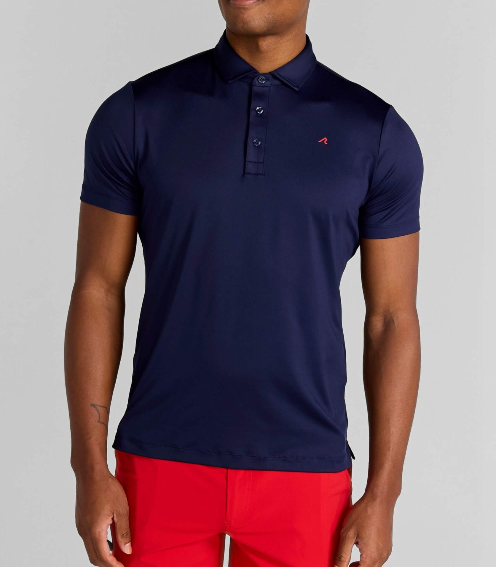 Redvanly Alpine Polo Shirt for Men - Premium Performance Golf & Casual Wear - Moisture-Wicking & UV Protection - Perfect for Golf, Tennis & Outdoor Activities