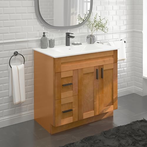 Maple Shaker Vanity Base