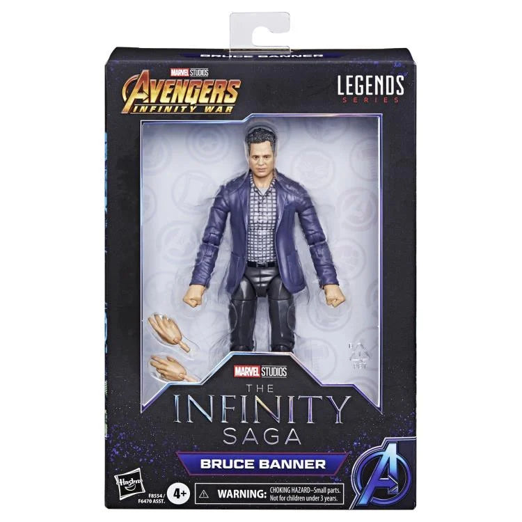 Avengers: Infinity War Marvel Legends The Infinity Saga Bruce Banner Action Figure - Collectible Toy for Marvel Fans & Superhero Display