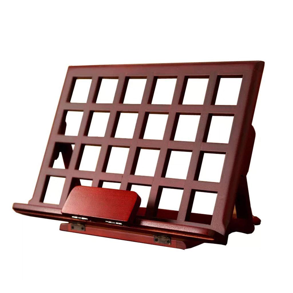 Classical Solid Wood Music Stand - Premium Guqin Sheet Music Holder with Adjustable Height for Musicians, Students & Performers | Perfect for Home Practice, Concerts & Music Classes