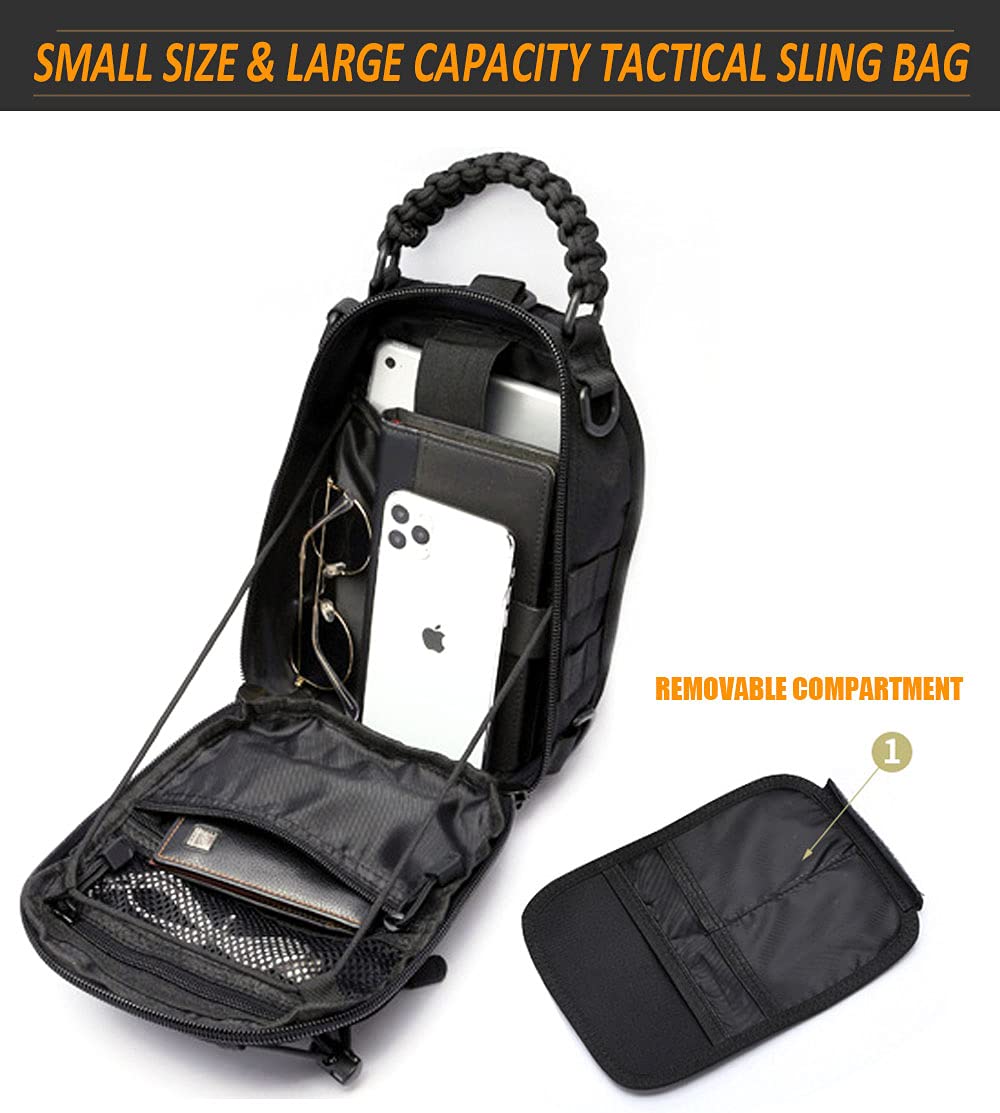 Tactical Backpack for Men - Military 3-Day Assault Pack with MOLLE for Outdoor & Hiking
