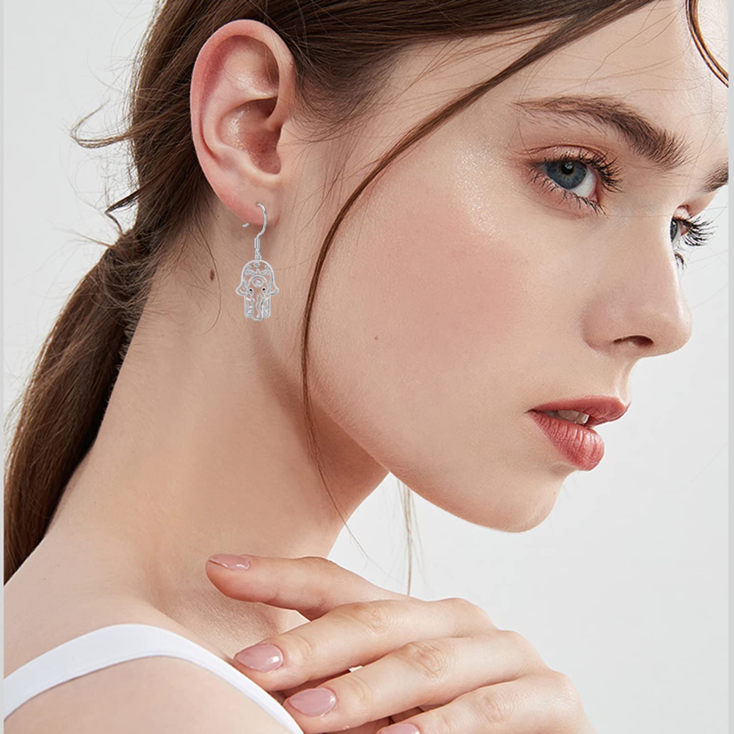 Sterling Silver Daisy Jellyfish Cross Celtic Knot Anchor Mushroom Drop Earrings - 925 Silver Hypoallergenic Dangle Earrings for Women, Perfect Christmas, Graduation & Birthday Gifts for Mom, Friends | Elegant Jewelry for Parties, Weddings & Everyday Wear