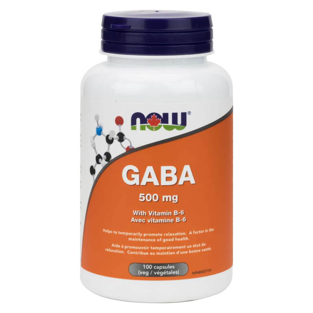GABA 500mg with Vitamin B6 Supplement for Stress Relief, Anxiety Support & Better Sleep - Natural Calm Aid for Relaxation & Mental Wellness (Use for Daily Stress Management, Nighttime Relaxation & Mood Support)