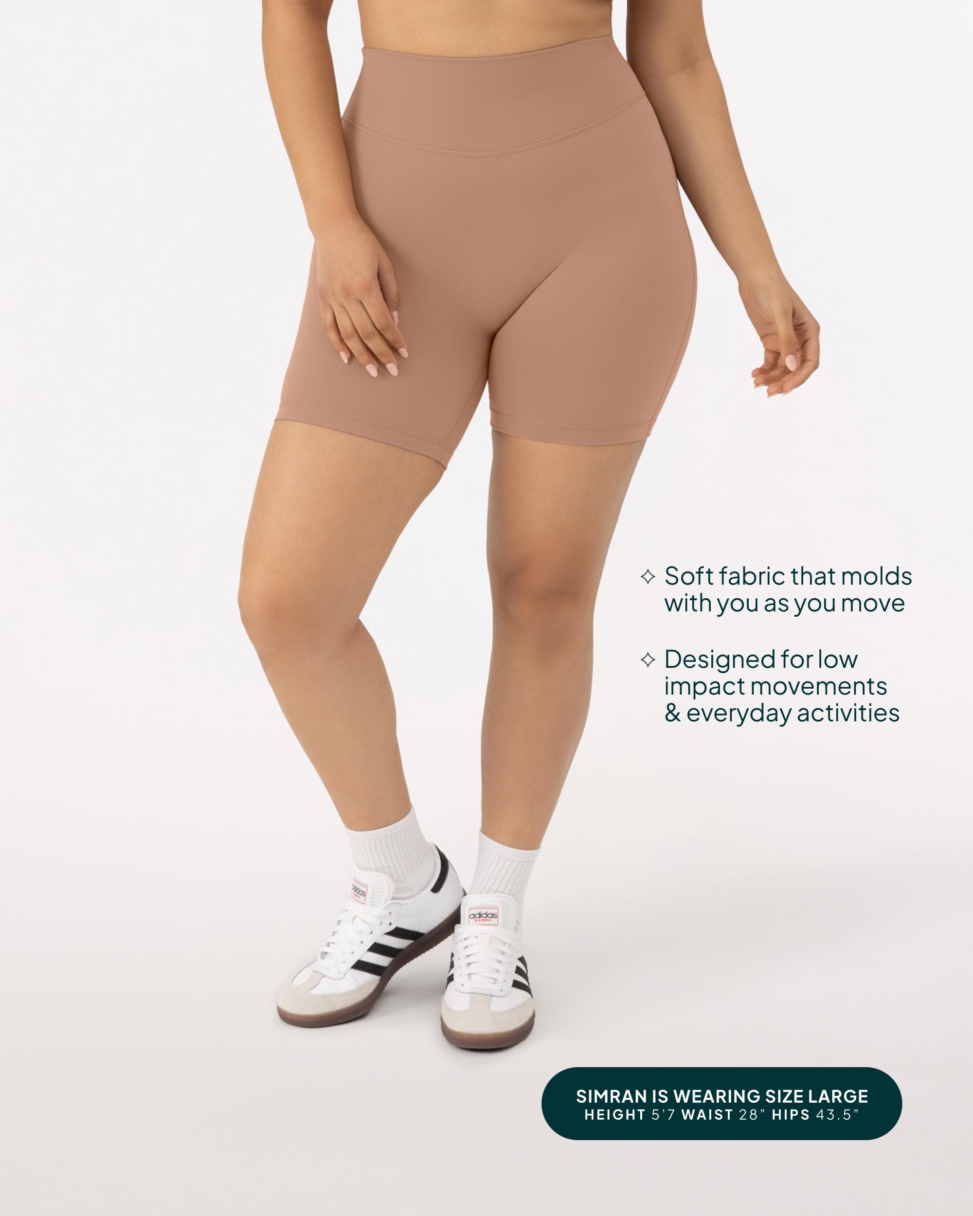 Buttery Soft High Waisted Yoga Shorts for Women - 4