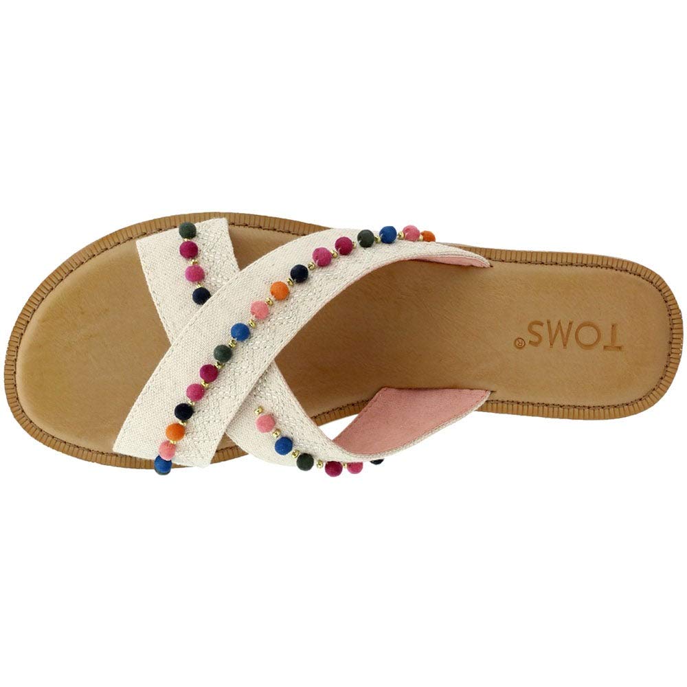 TOMS Women's Viv Slip-On Comfort Shoes - Lightweight & Breathable for Casual Wear, Travel, and Everyday Use