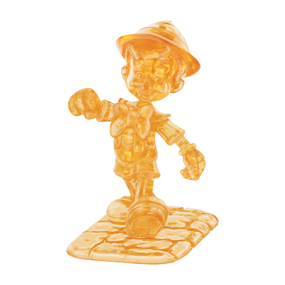 Disney Pinocchio 3D Crystal Puzzle - 38 Piece Brain Teaser for Adults & Kids | Fun Family Game Night Activity & Collector's Gift