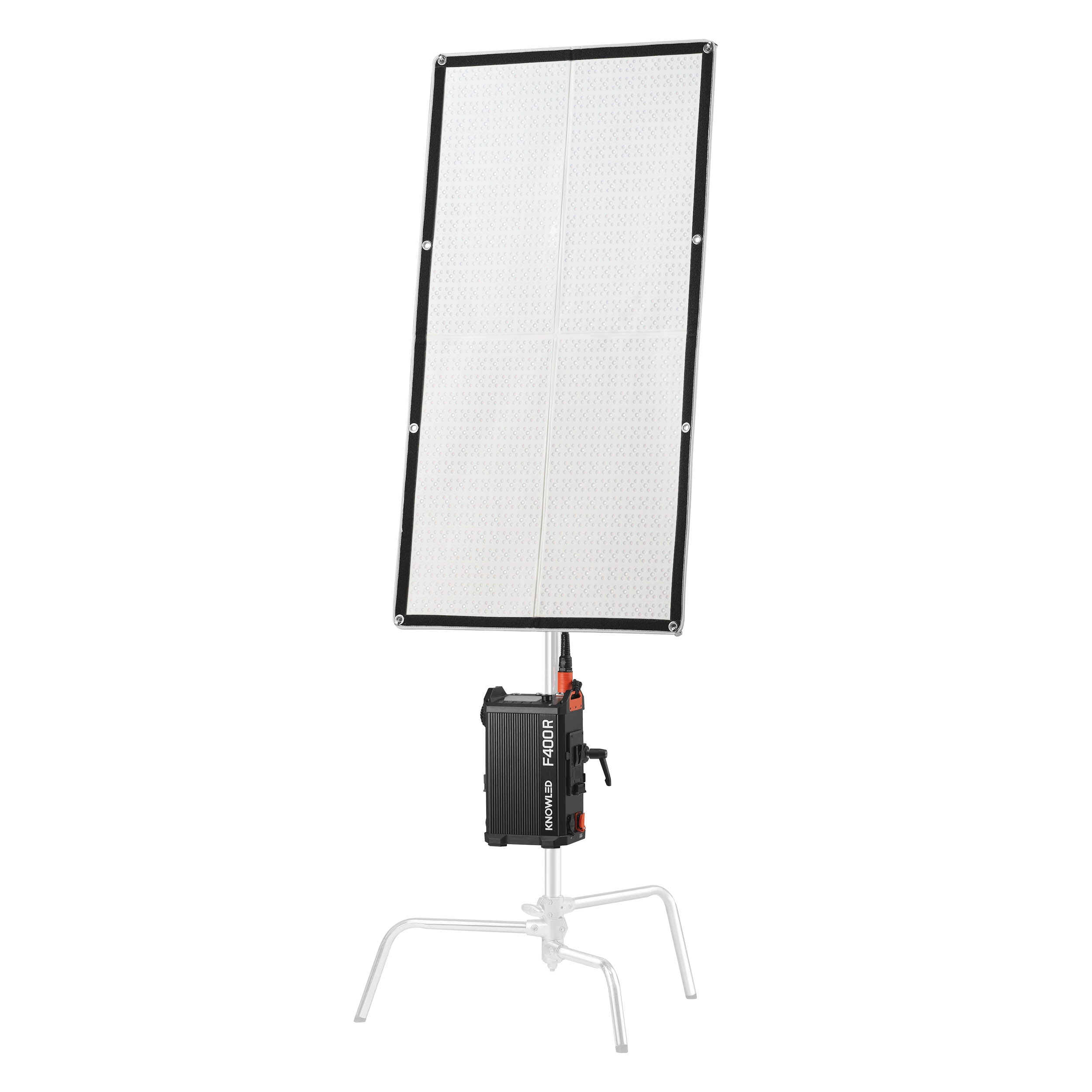 KNOWLED F400R K2 2x4 Feet IP54 Waterproof Flexible RGB LED Panel with Softbox Kit - Professional Cine Lighting for Film, Photography & Video Production (Special Order)
