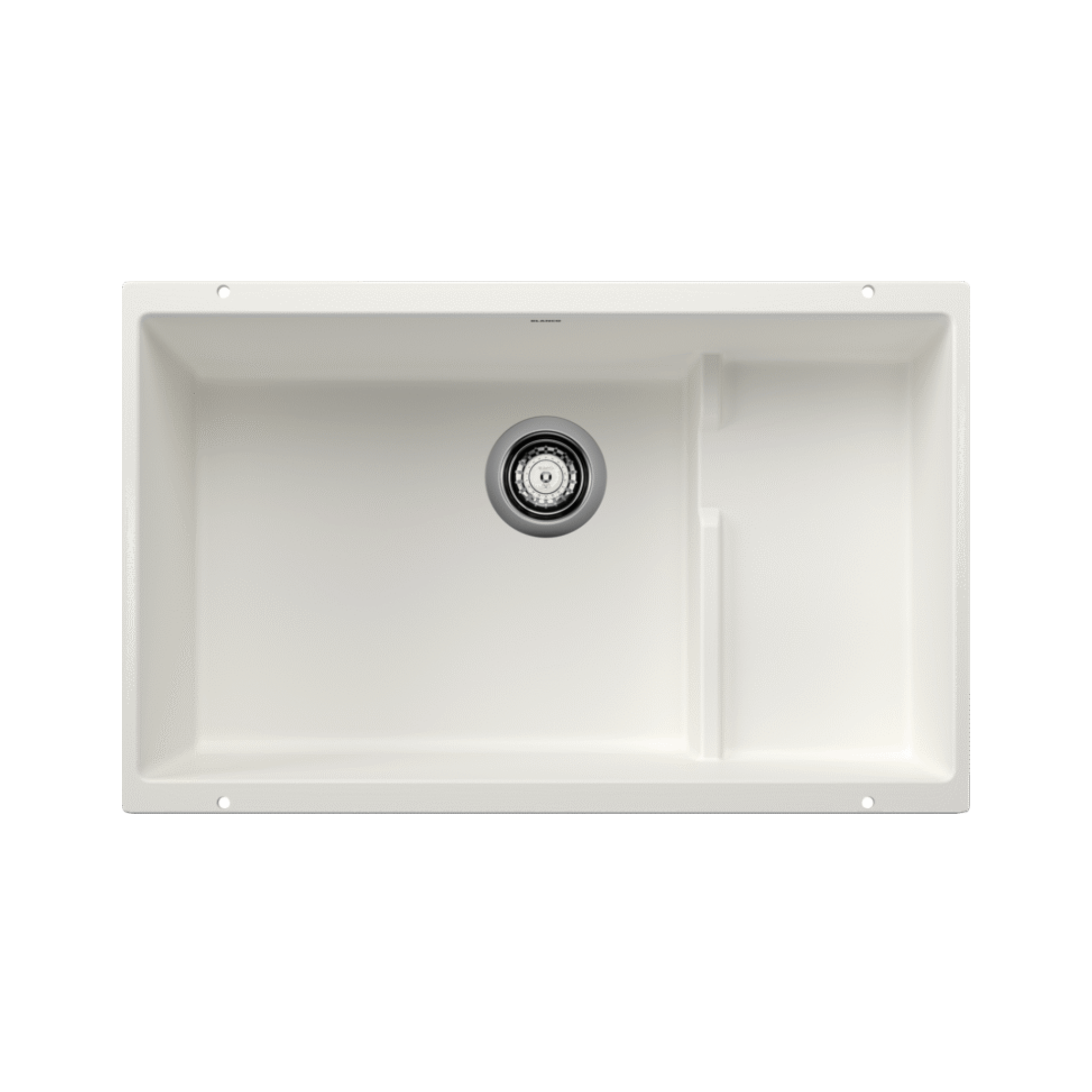 BLANCO PRECIS Cascade Super Single SILGRANIT Kitchen Sink - Durable Stain-Resistant Undermount Sink for Modern Kitchens | Perfect for Cooking, Washing Dishes & Food Prep