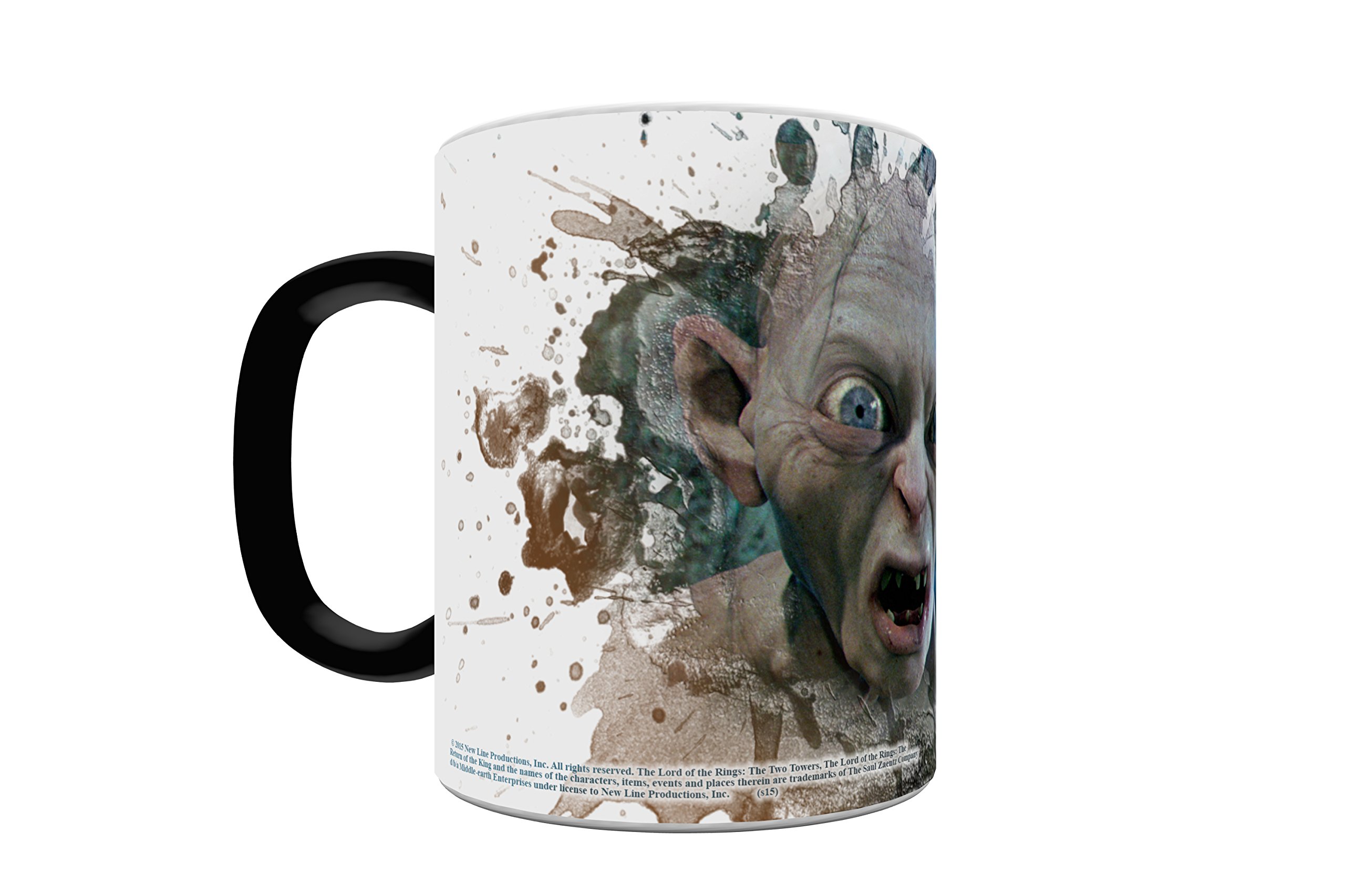 Lord of the Rings My Precious Morphing Ceramic Mug - Heat Activated Color Changing Coffee Cup - Perfect Gift for Tolkien Fans & Fantasy Lovers - Use for Coffee, Tea or Collectible Display